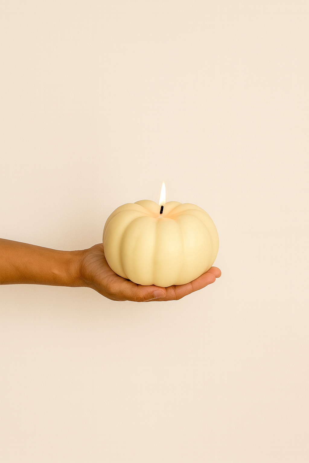 Vela de calabaza grande
