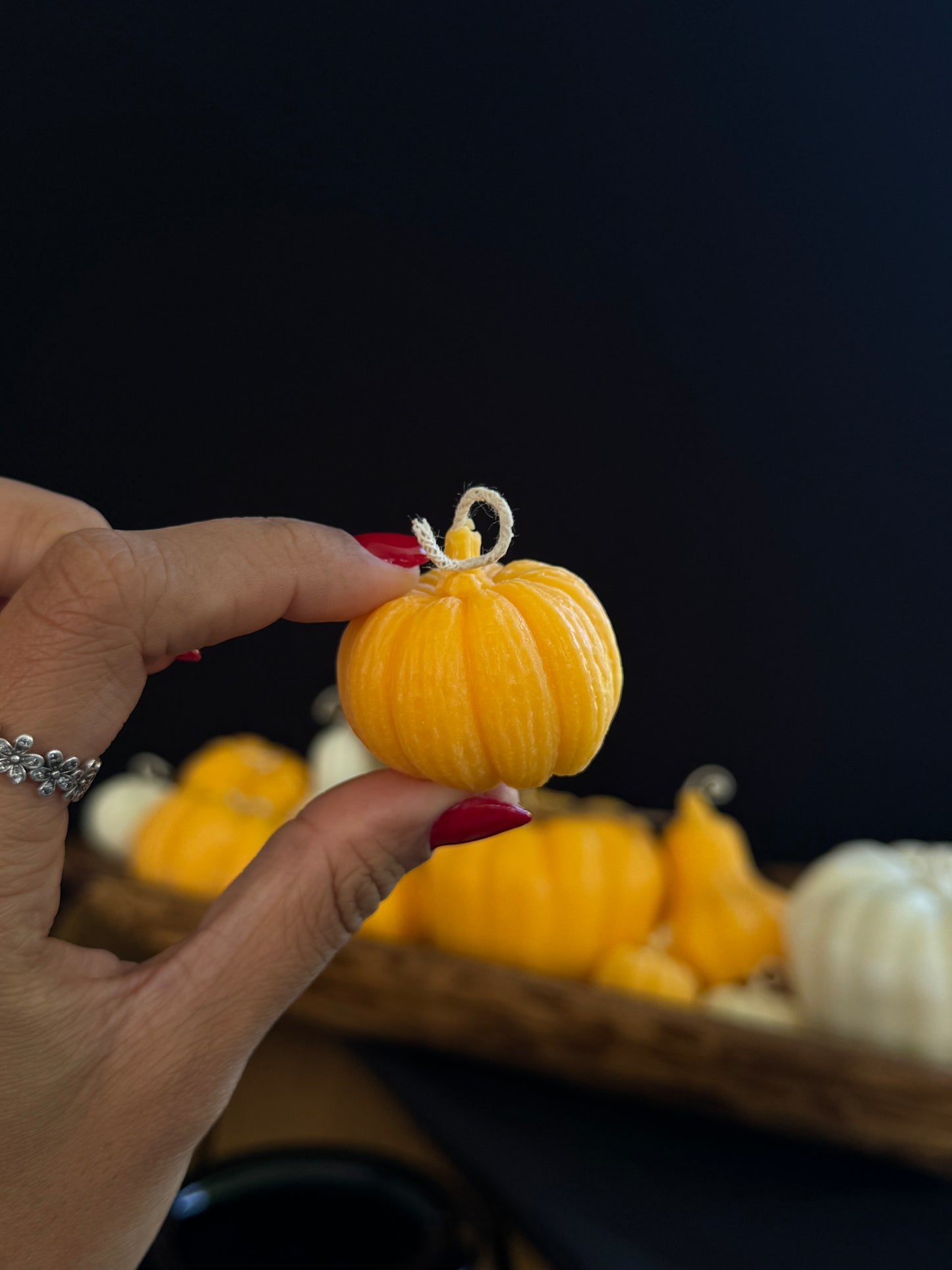 Vela calabaza Mini