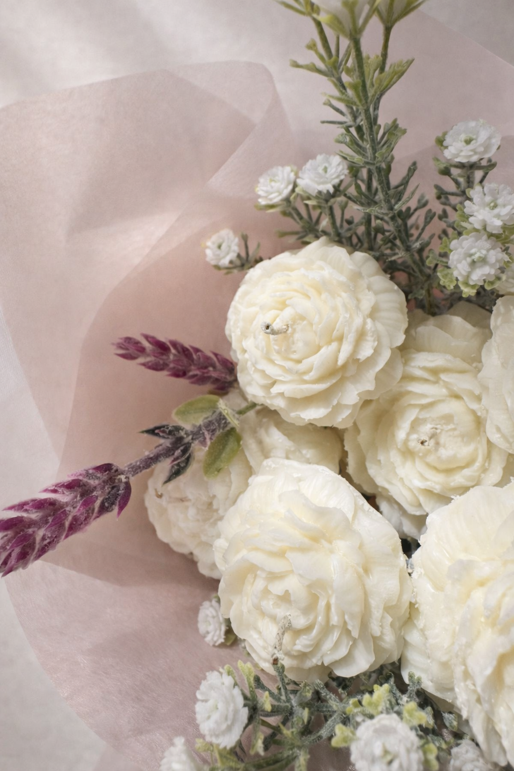 Ramos de flores peonias