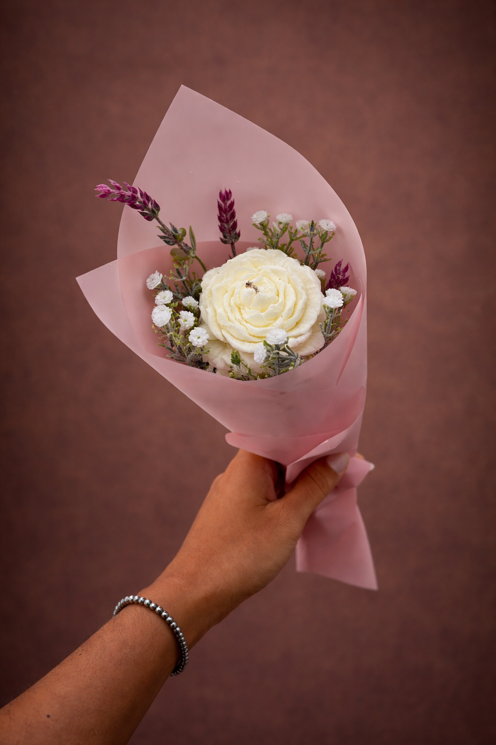 Ramos de flores peonias