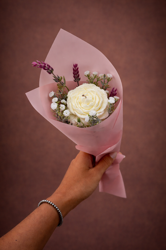 Ramos de flores peonias