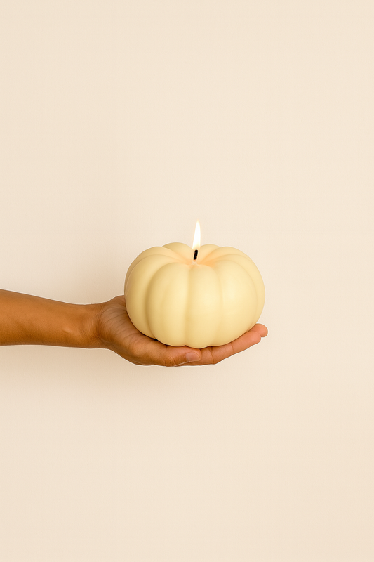 Vela de calabaza grande
