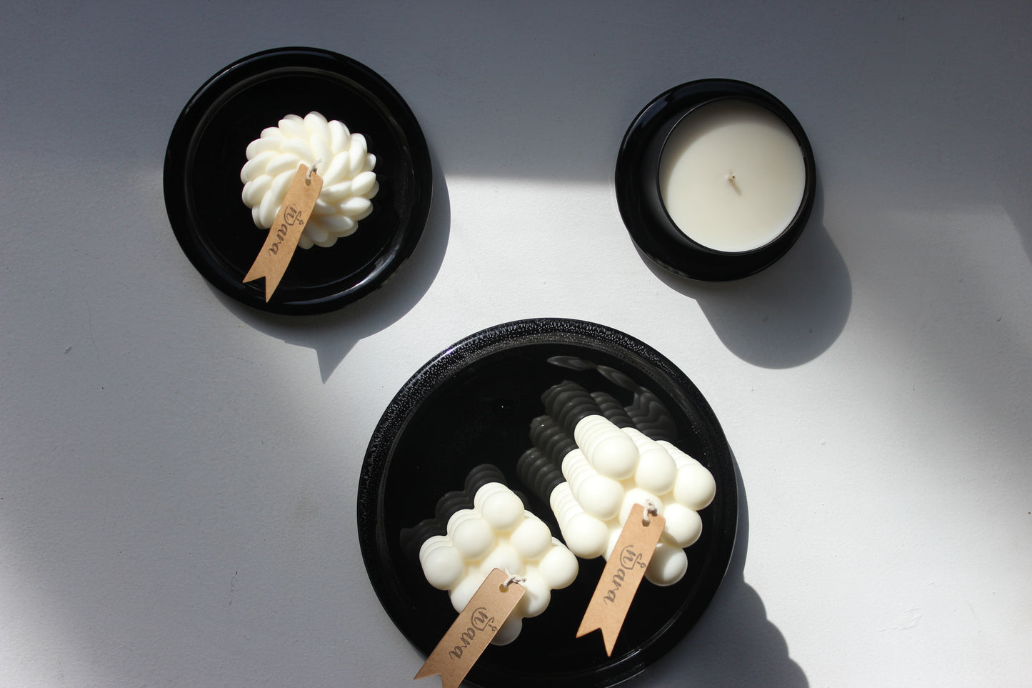 Platos base para velas